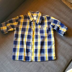 New Boys 4t button up